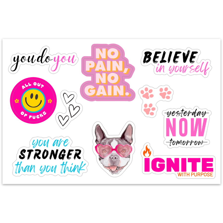you do you - Sticker Sheet